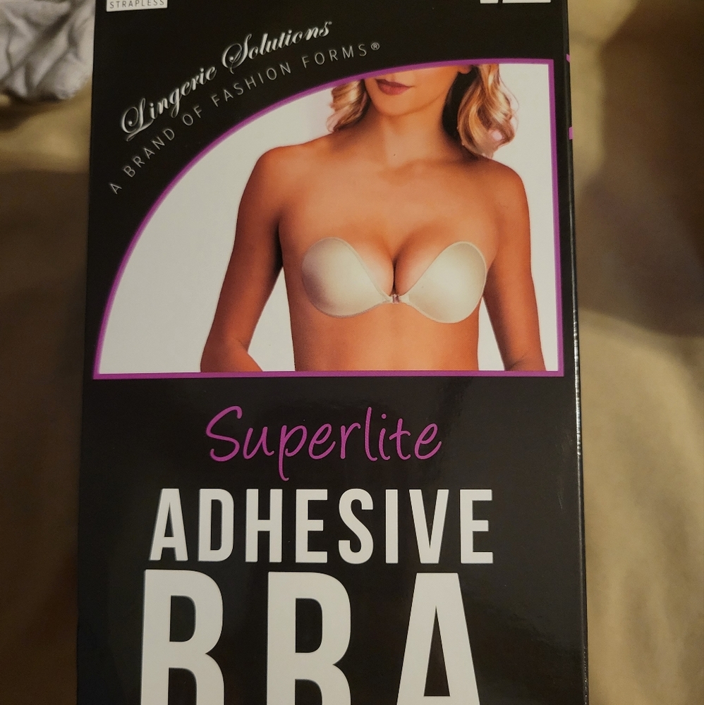 New adhesive bra
